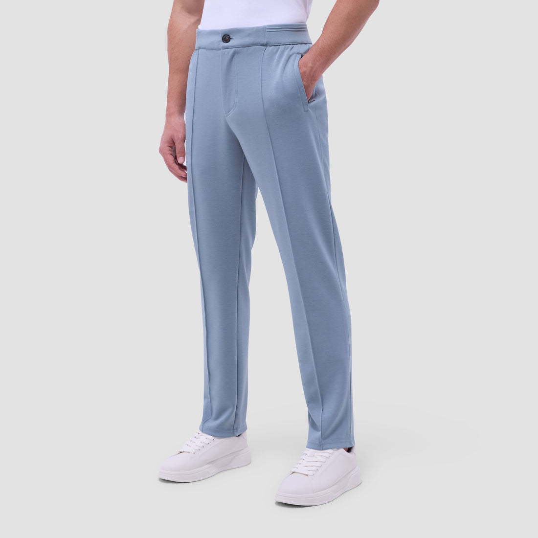 Soft Touch Solid Casual Pants