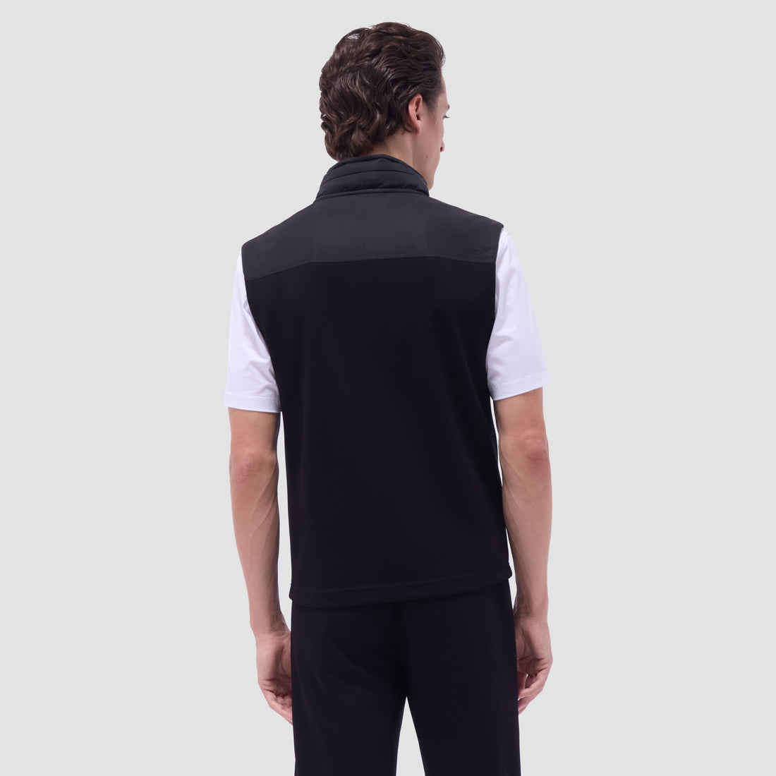 Soft Touch Solid Vest With Hood