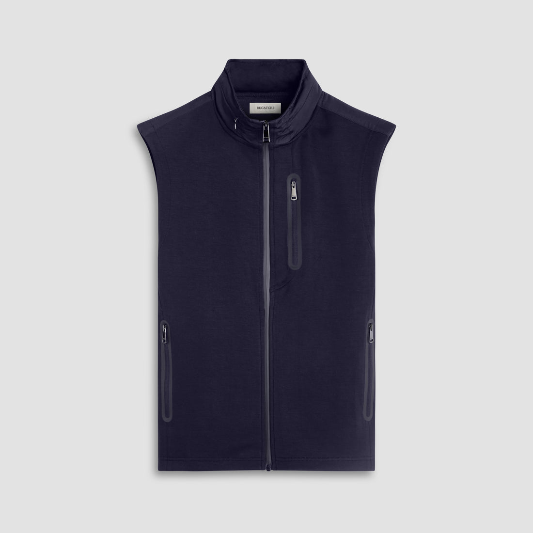 Soft Touch Solid Vest With Hood