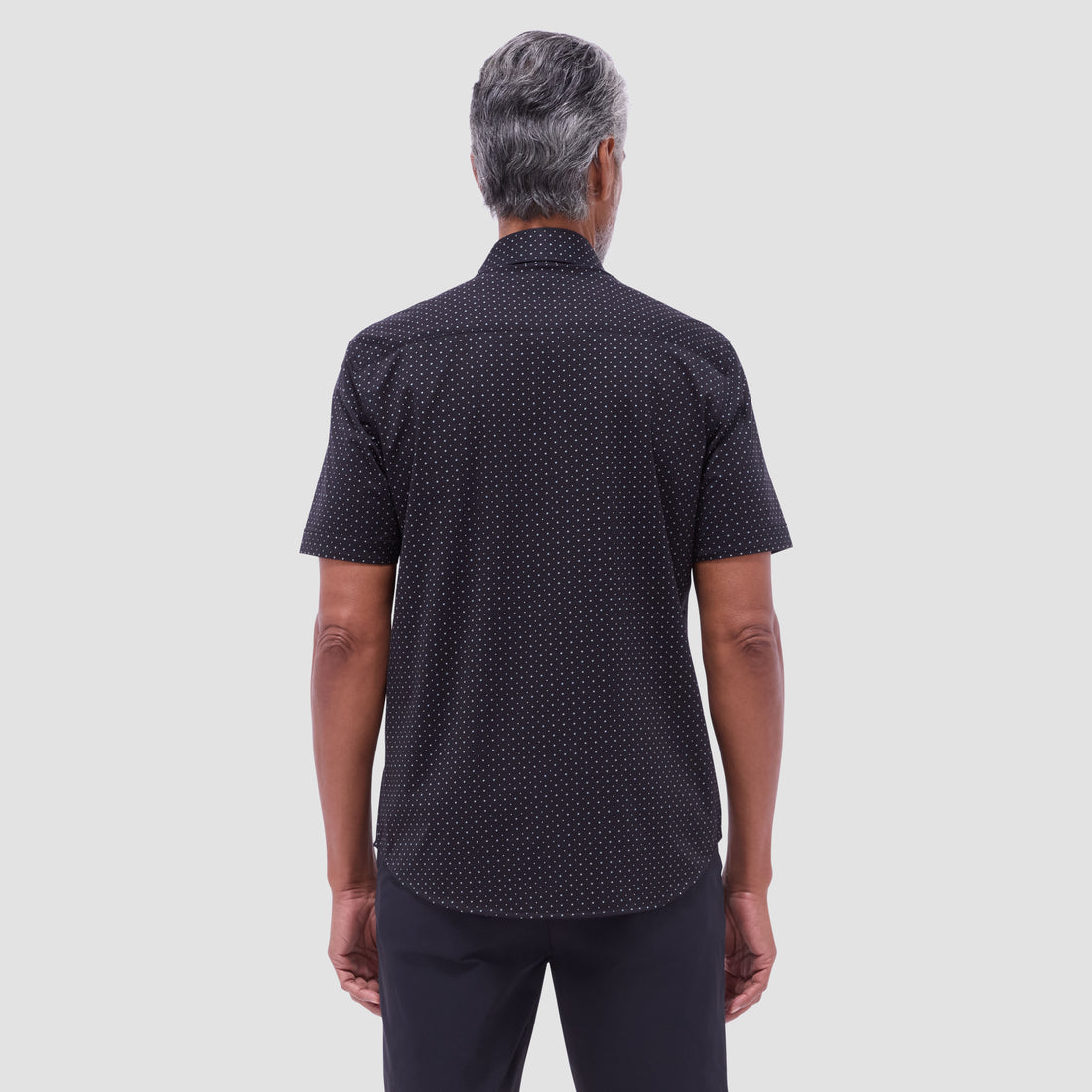 Miles Geometric OoohCotton Short -Sleeve Shirt