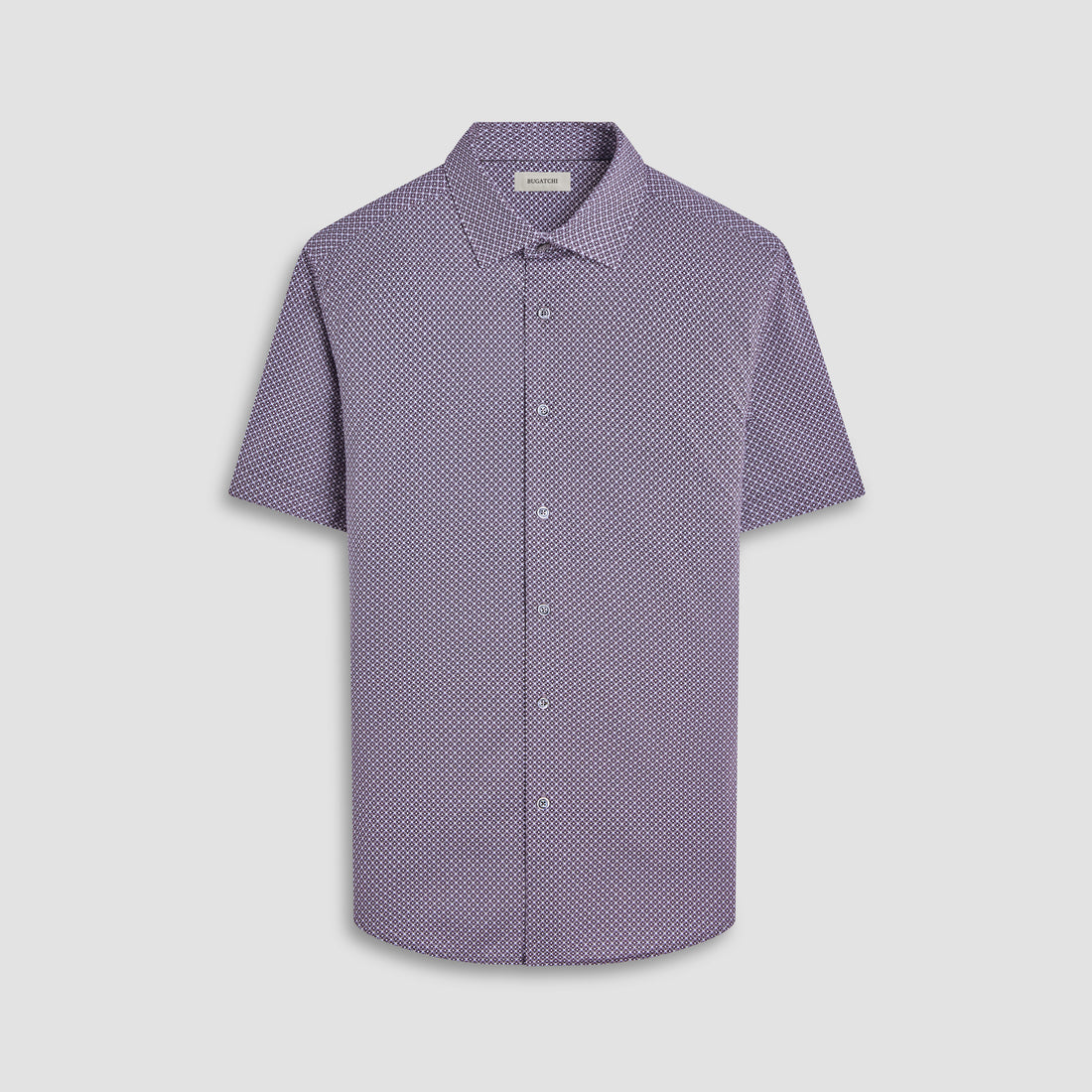 Miles Geometric OoohCotton Short-Sleeve Shirt