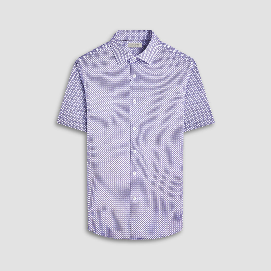 Miles Geometric OoohCotton Short -Sleeve Shirt