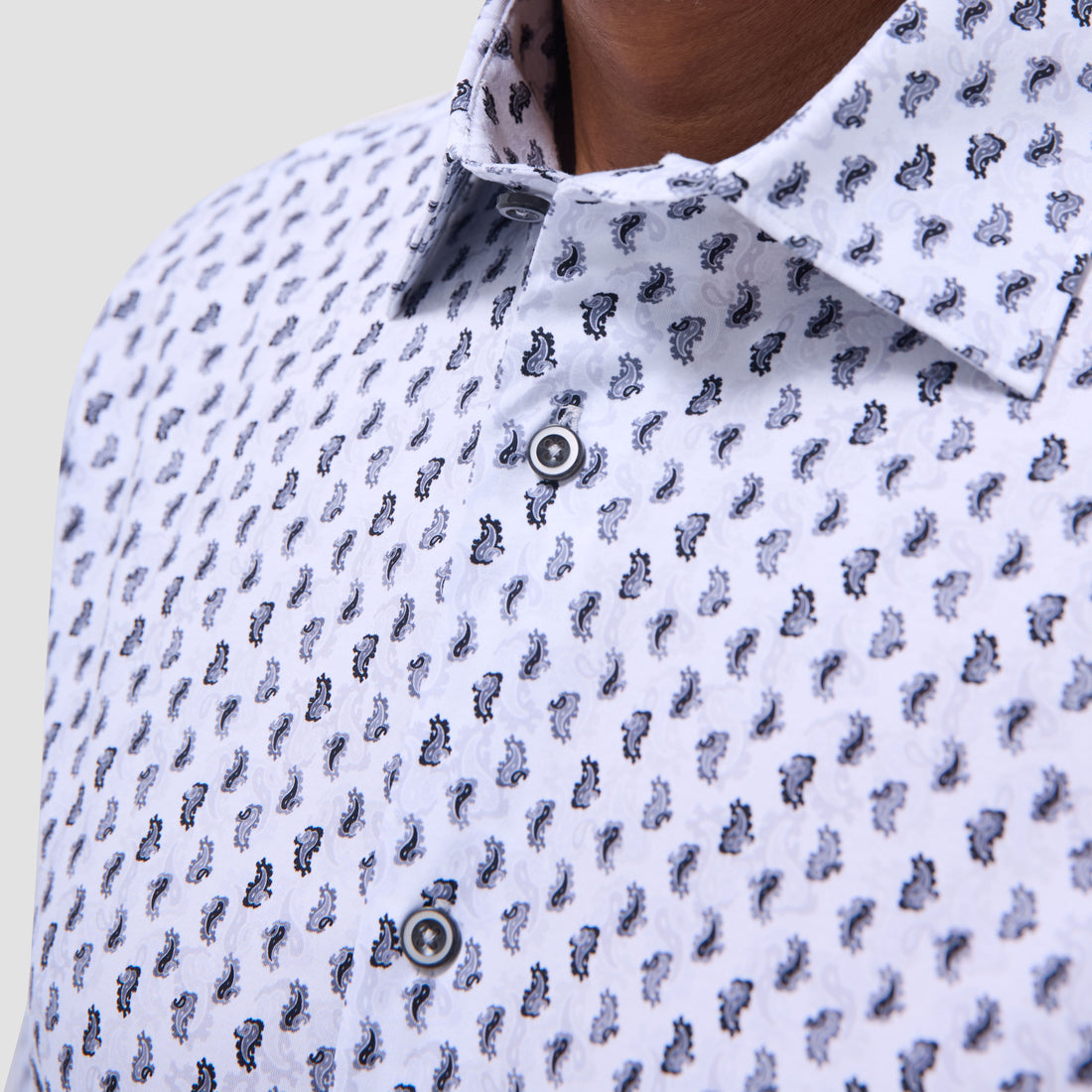 Miles Paisley OoohCotton Short-Sleeve Shirt