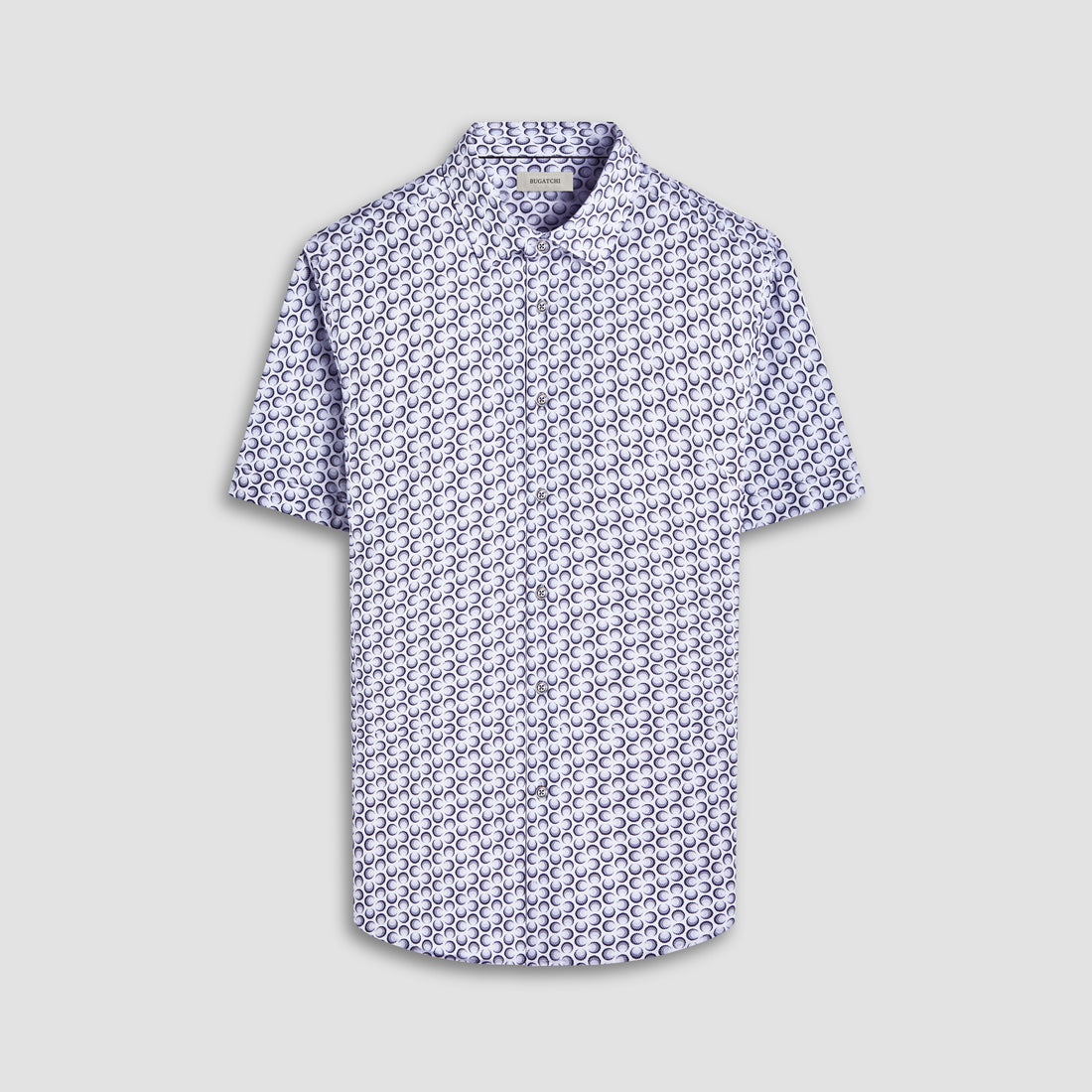 Miles Geometric OoohCotton Short -Sleeve Shirt