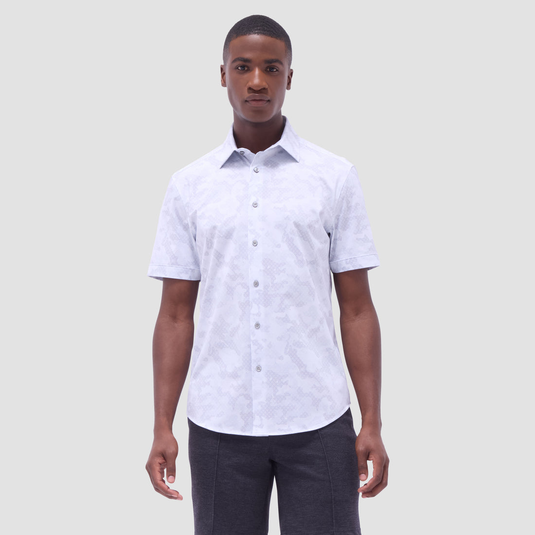 Miles Abstract OoohCotton Short-Sleeve Shirt