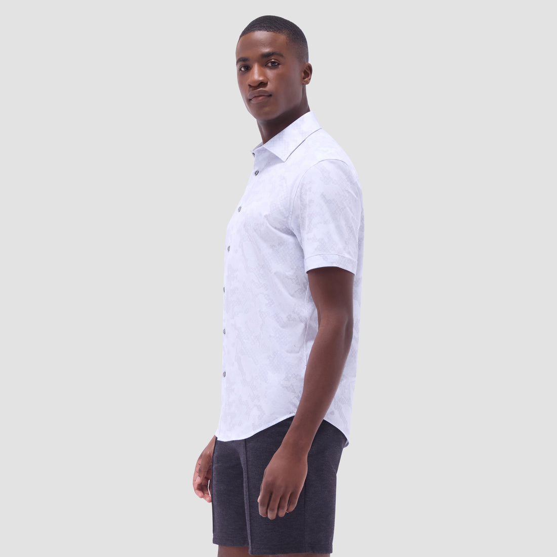 Miles Abstract OoohCotton Short-Sleeve Shirt