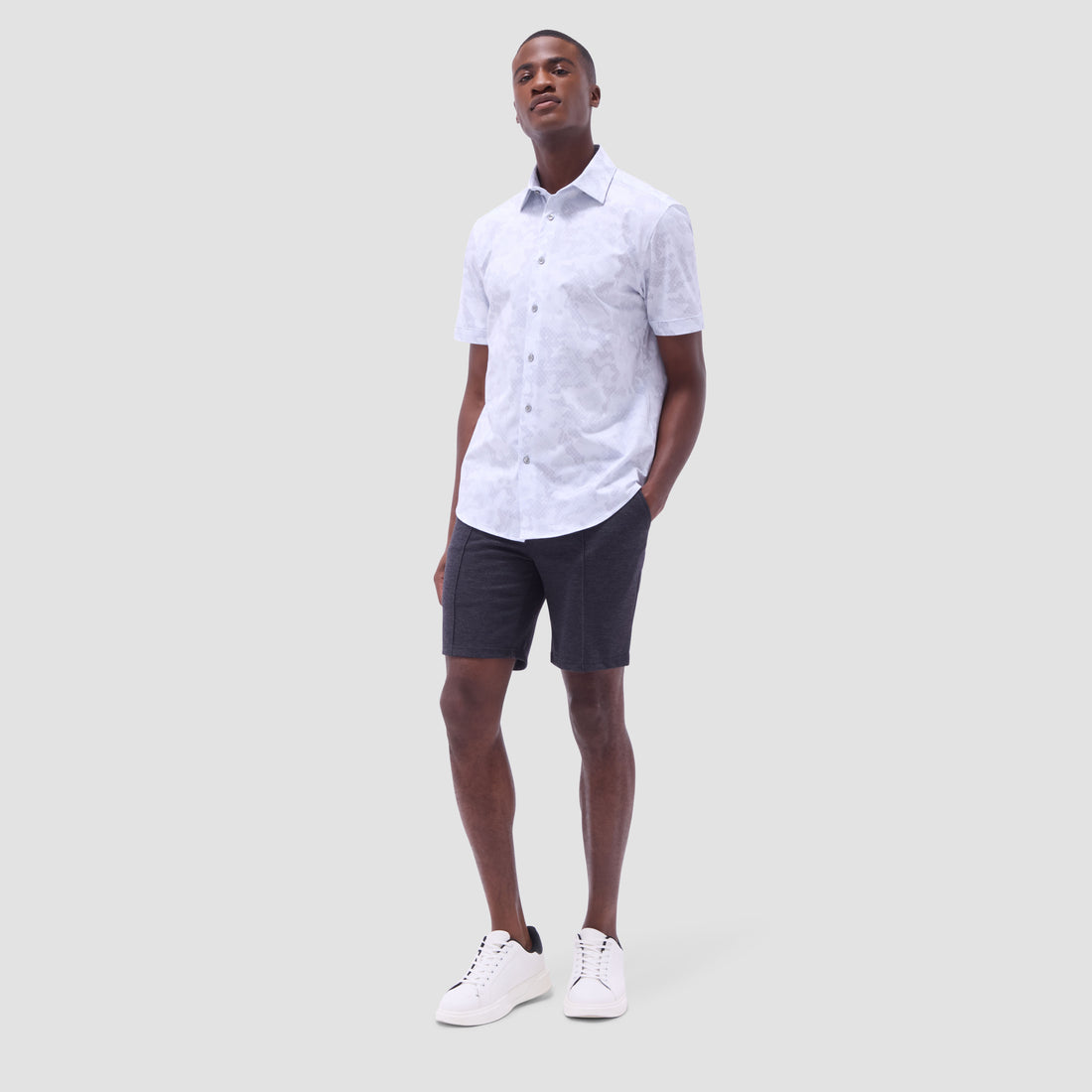 Miles Abstract OoohCotton Short-Sleeve Shirt