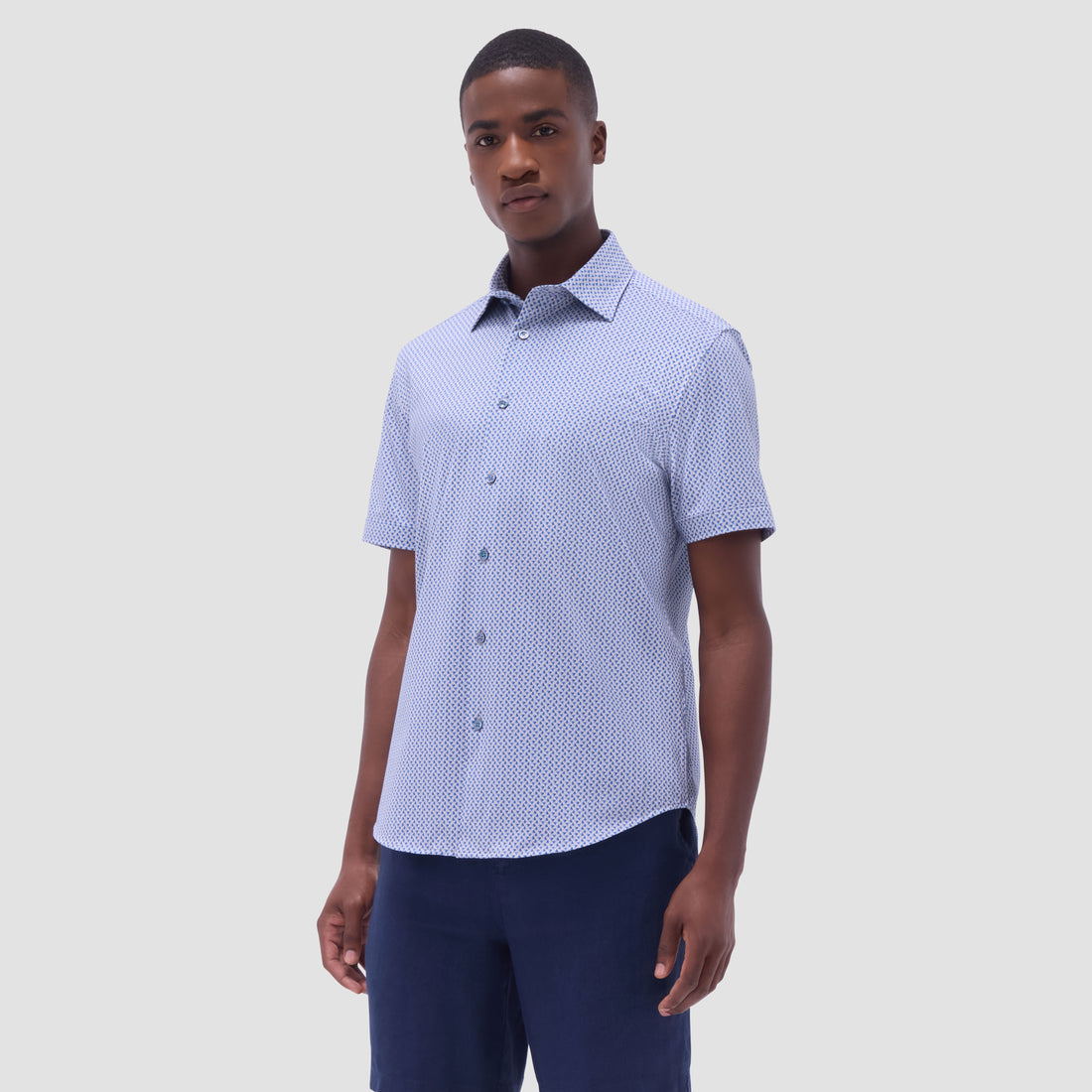 Miles Heart OoohCotton Short-Sleeve Shirt