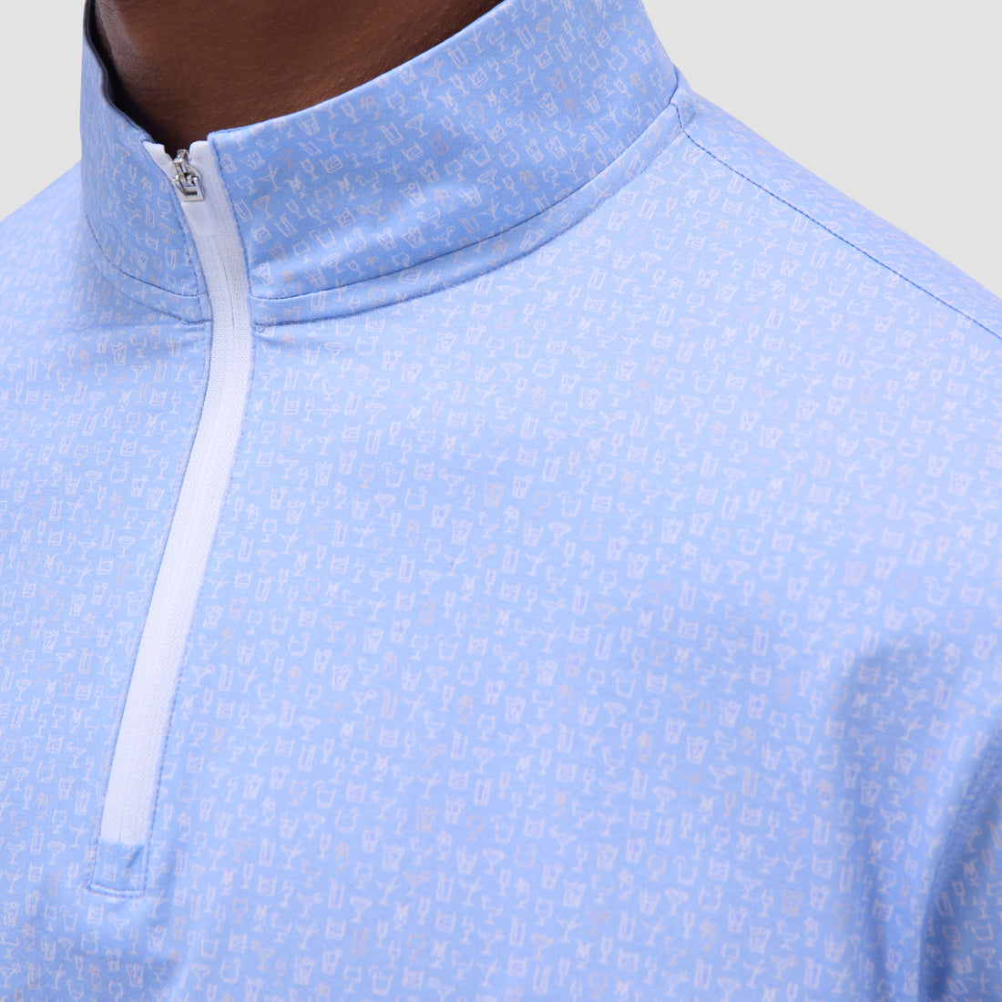 Anthony Cocktail OoohCotton Quarter-Zip Pullover