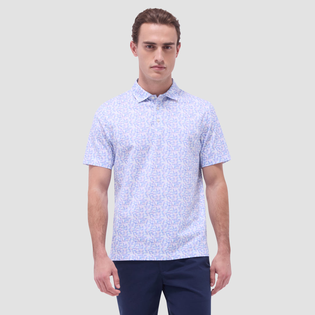 Victor Geometric OoohCotton Polo Shirt