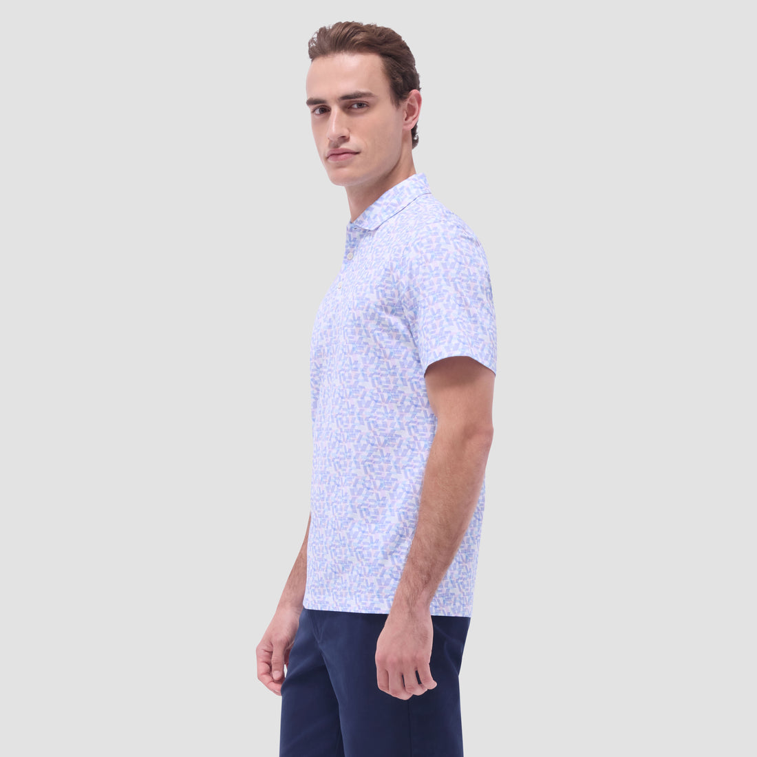 Victor Geometric OoohCotton Polo Shirt