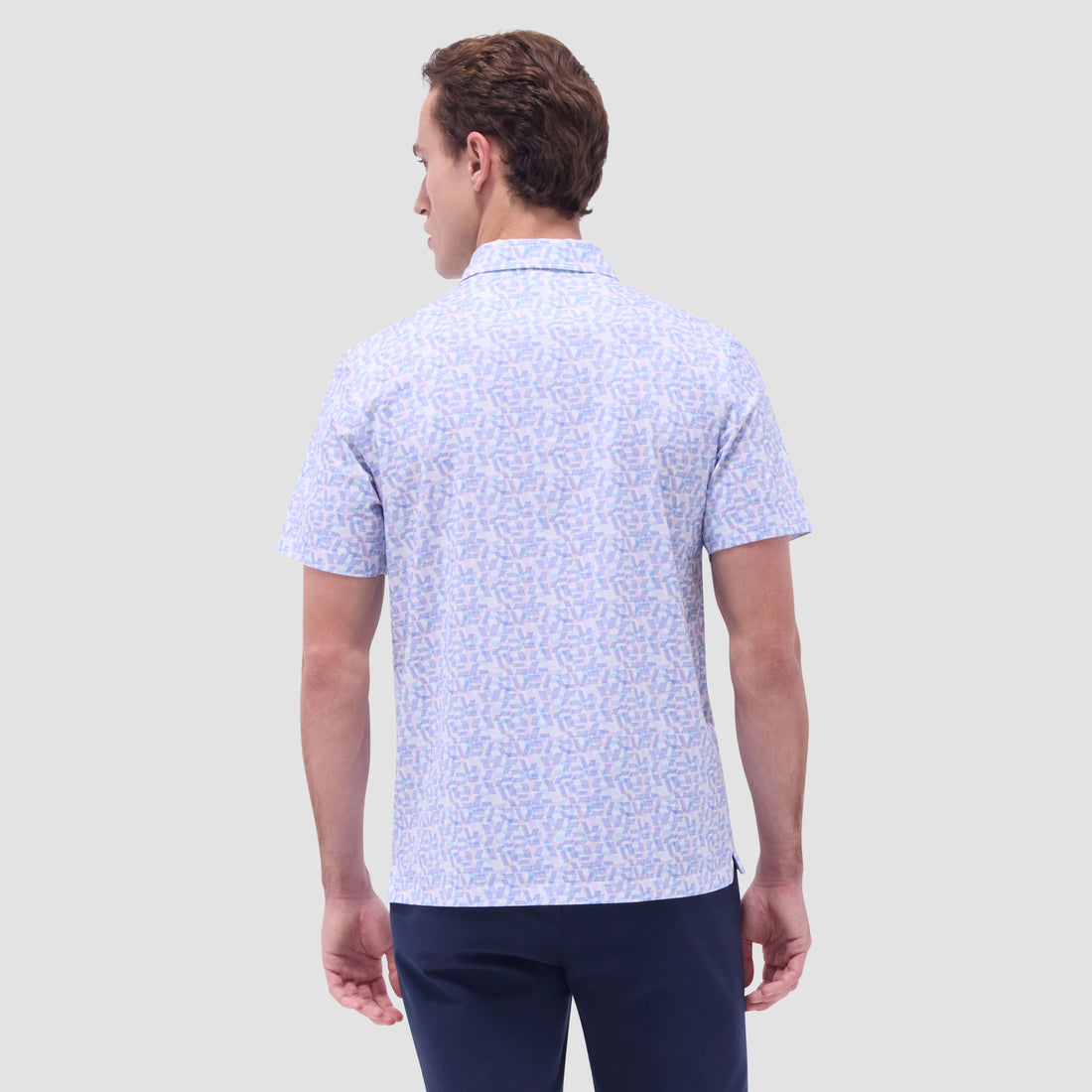 Victor Geometric OoohCotton Polo Shirt