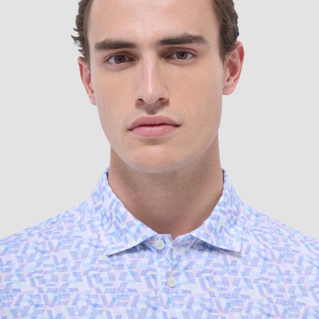 Victor Geometric OoohCotton Polo Shirt