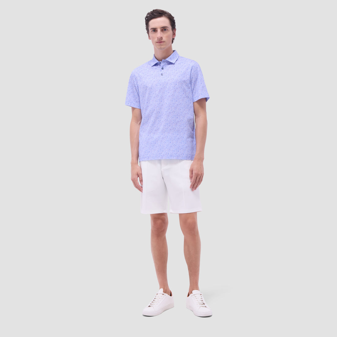 Victor Splatter Print OoohCotton Polo Shirt