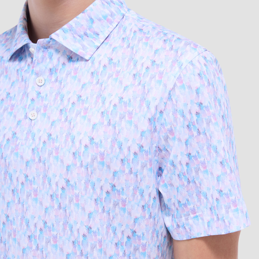 Victor Fruit Print OoohCotton Polo Shirt