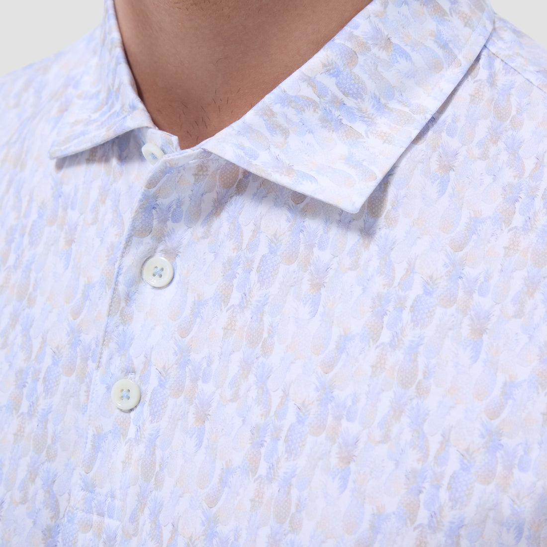 Victor Fruit Print OoohCotton Polo Shirt