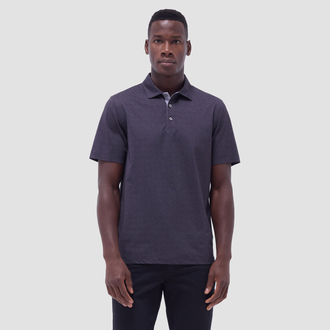 Vincent Double-Sided Solid OoohCotton Polo Shirt