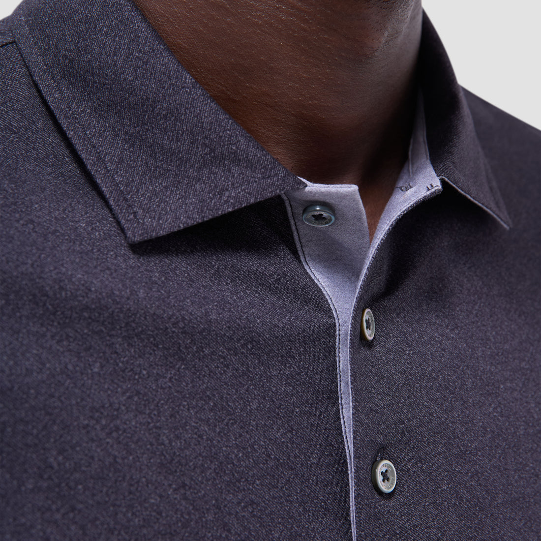 Vincent Double-Sided Solid OoohCotton Polo Shirt