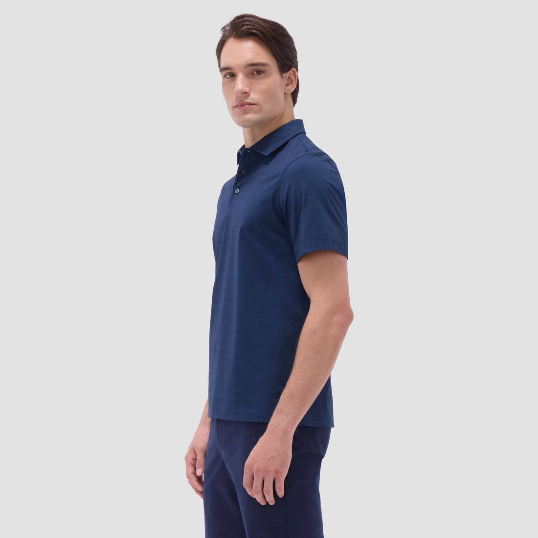 Vincent Double-Sided Solid OoohCotton Polo Shirt