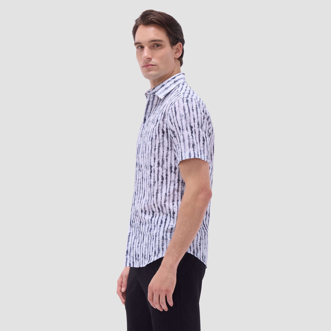 Orson Shibori Seersucker Short-Sleeve Shirt