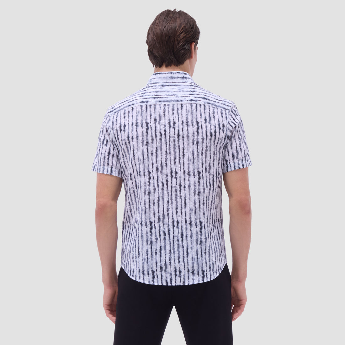 Orson Shibori Seersucker Short-Sleeve Shirt