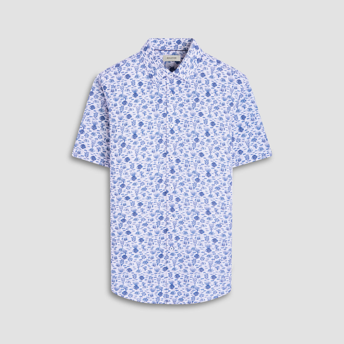 Orson Marine Life Seersucker Short-Sleeve Shirt