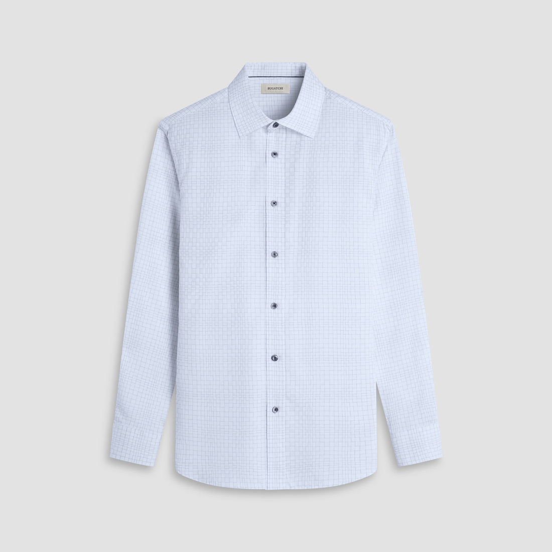 Julian Grid Check Jacquard Shirt