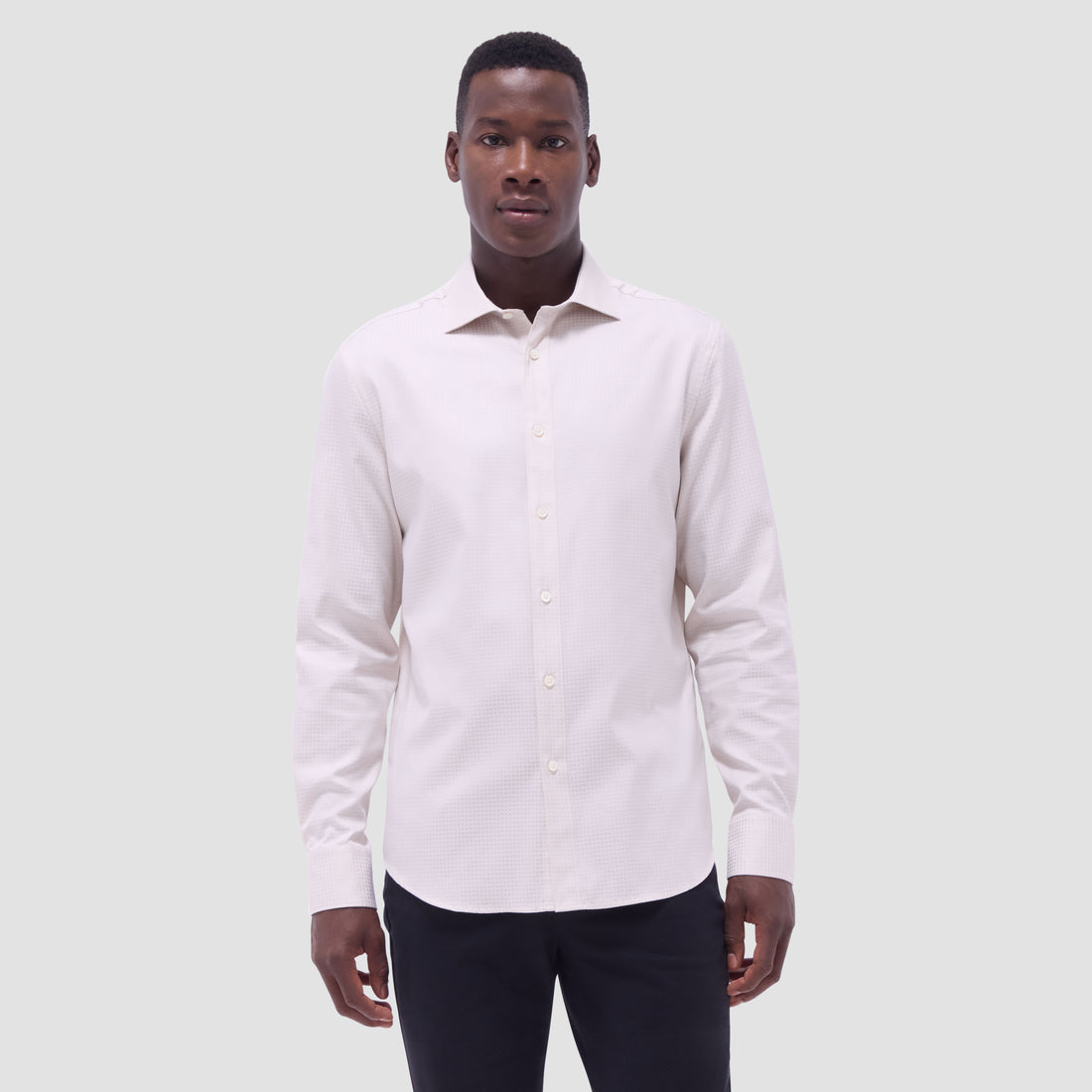 Axel Micro Check Jacquard Shirt