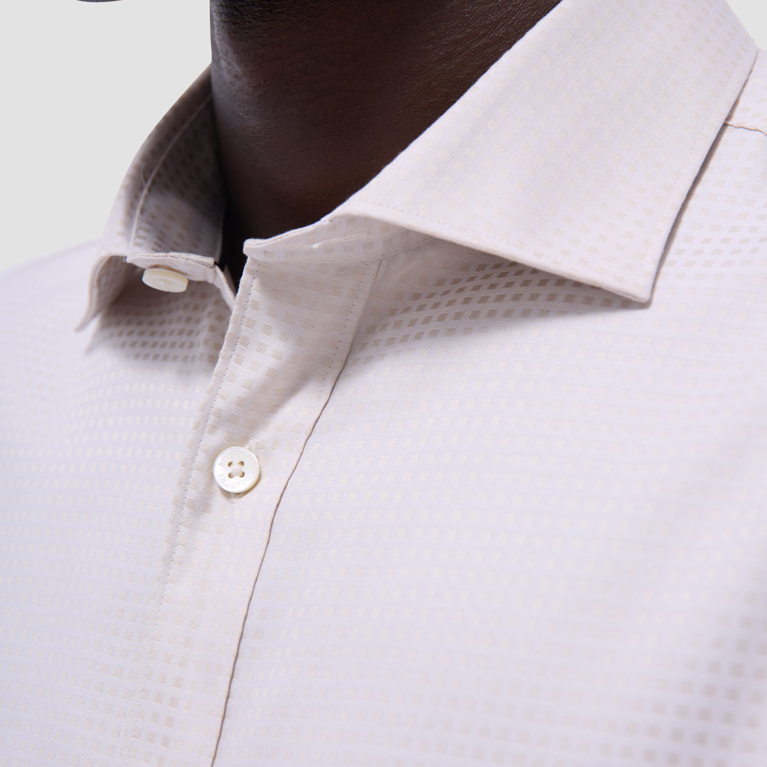 Axel Micro Check Jacquard Shirt