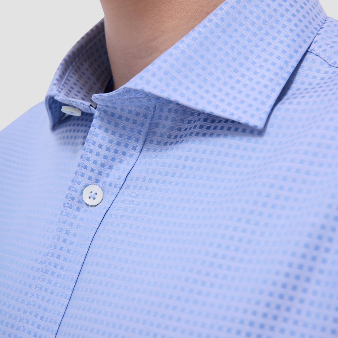 Axel Micro Check Jacquard Shirt