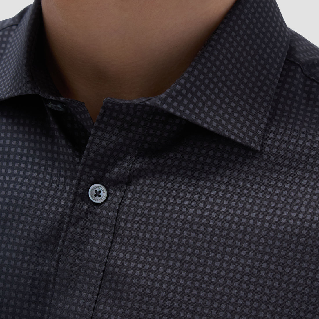 Axel Micro Check Jacquard Shirt