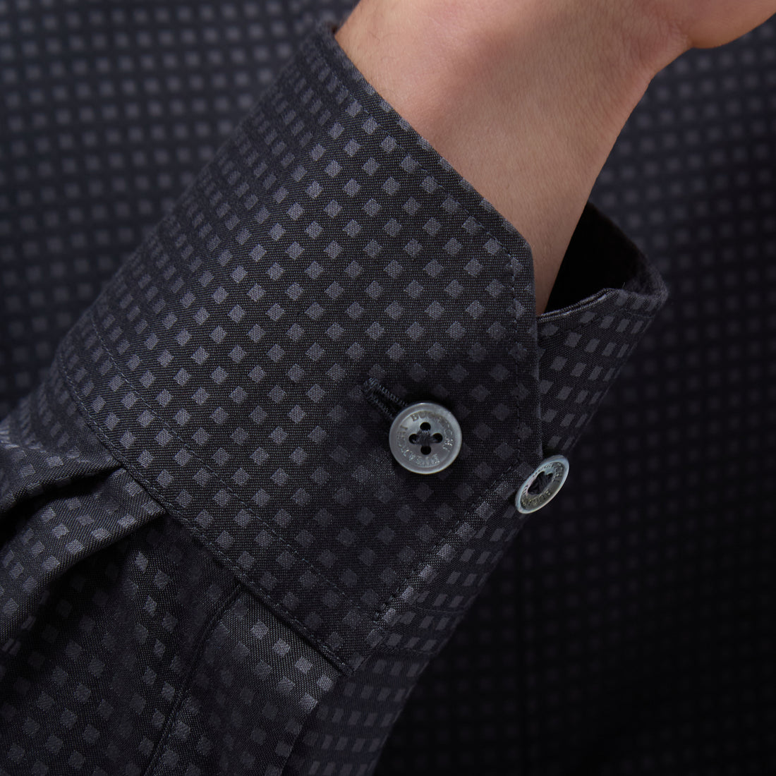 Axel Micro Check Jacquard Shirt