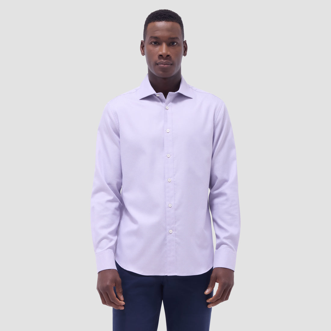 Axel Micro Check Jacquard Shirt