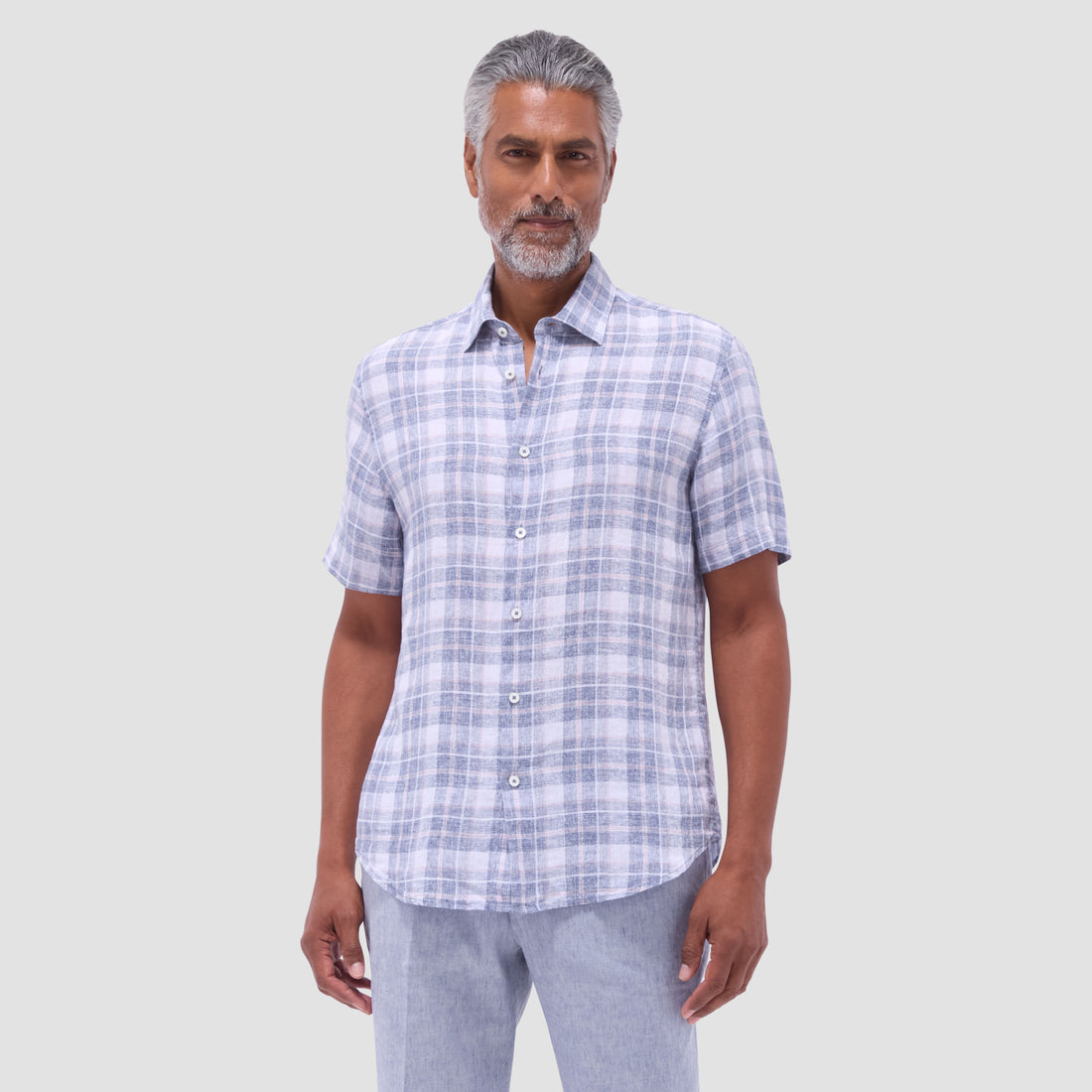 Orson Plaid Short-Sleeve Shirt