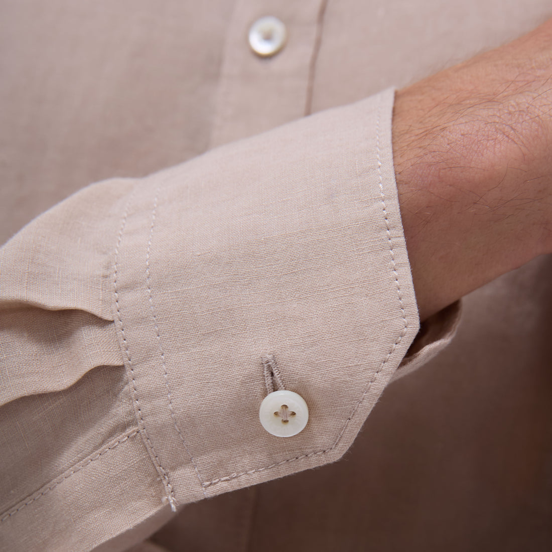 Axel Solid Linen Shirt