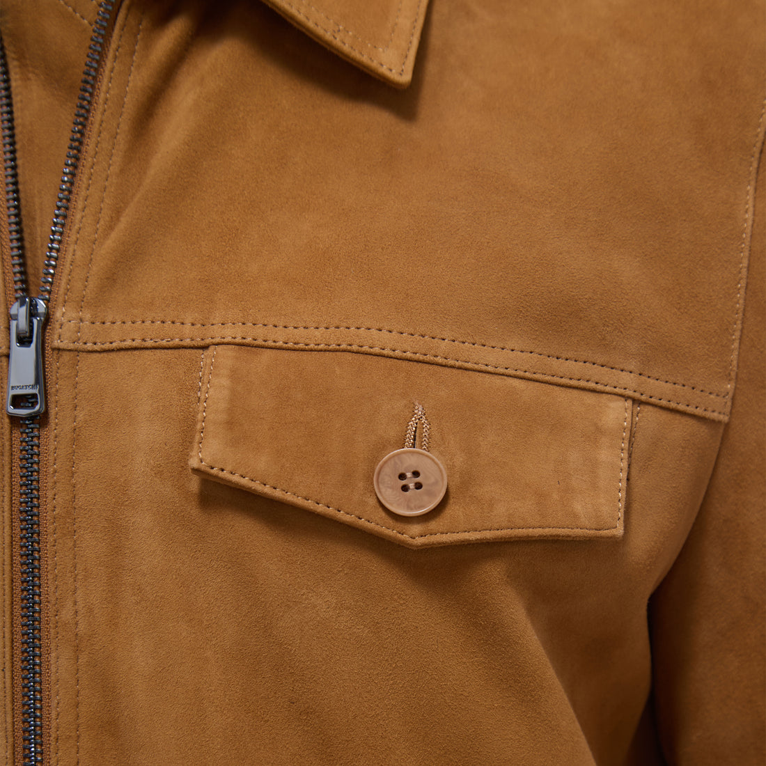 Suede Trucker Jacket