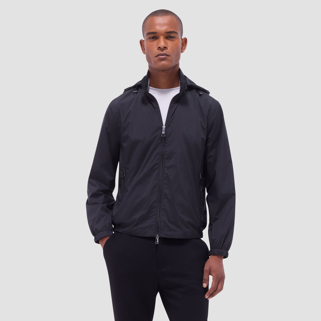 Packable Nylon Windbreaker Jacket