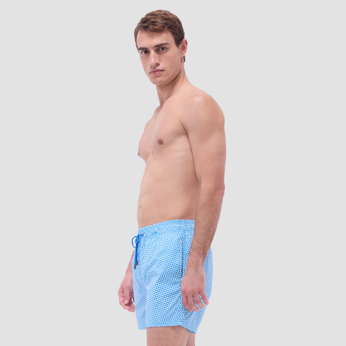 Archer Geometric Swim Trunks