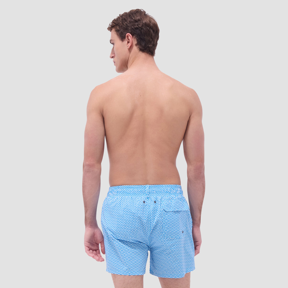 Archer Geometric Swim Trunks