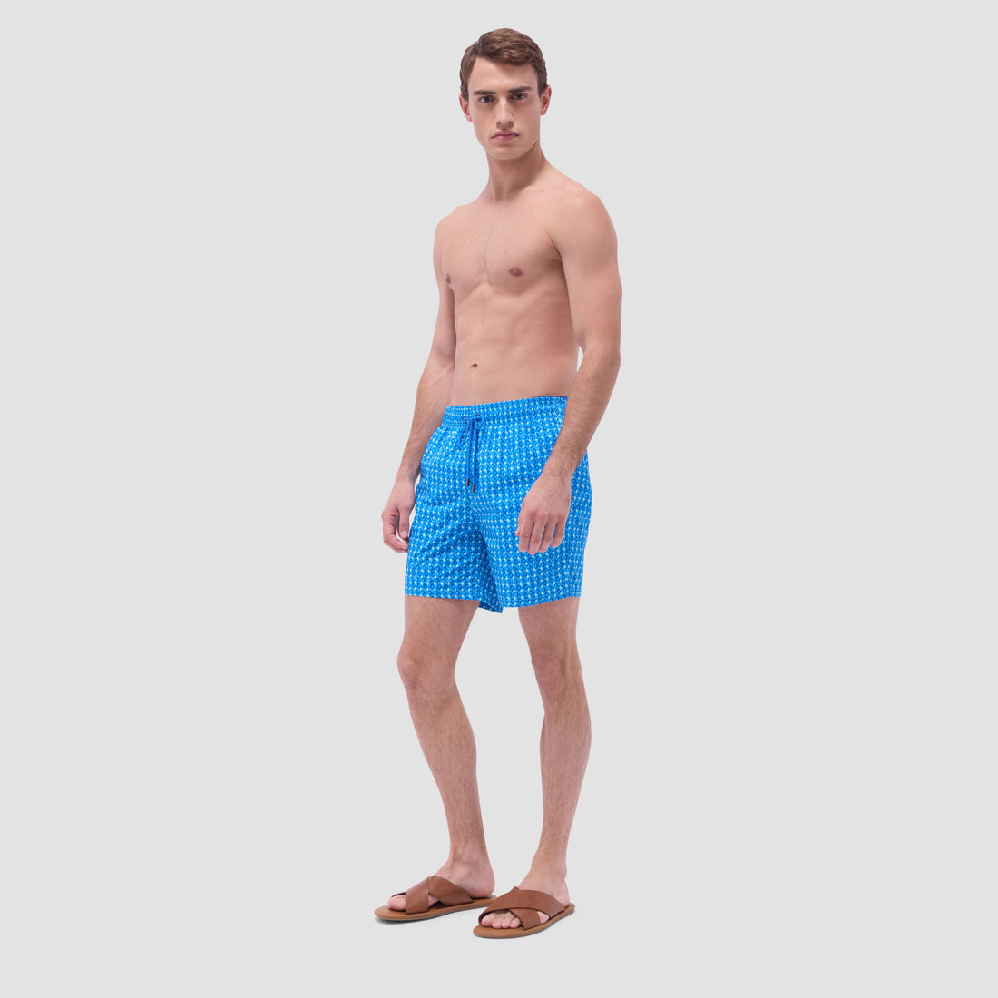 Cosmo Geometric Swim Trunks