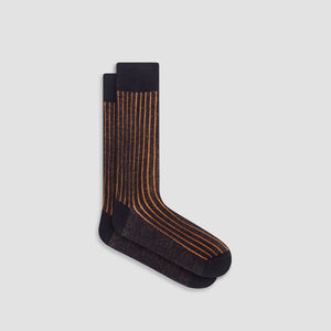 Amadeo Striped Mid-Calf Socks