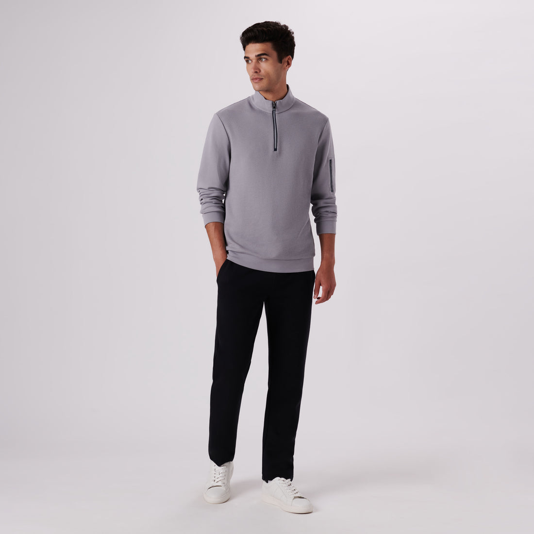 Smith Beehive Quarter-Zip Pullover