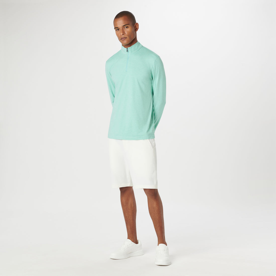 Ramsey Performance Quarter-Zip Pullover With UPF50+