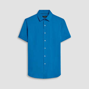 Miles Solid OoohCotton Short Sleeve Shirt