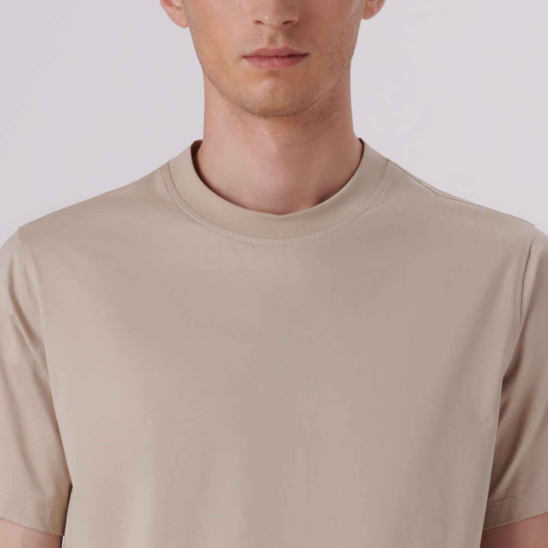 Rufus Solid OoohCotton Crew Neck Tee