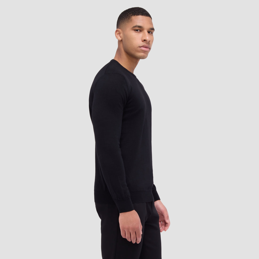 Scott Crew Neck Super Merino Sweater