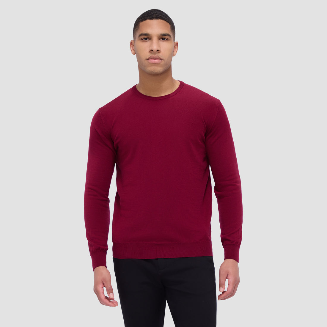 Scott Crew Neck Super Merino Sweater