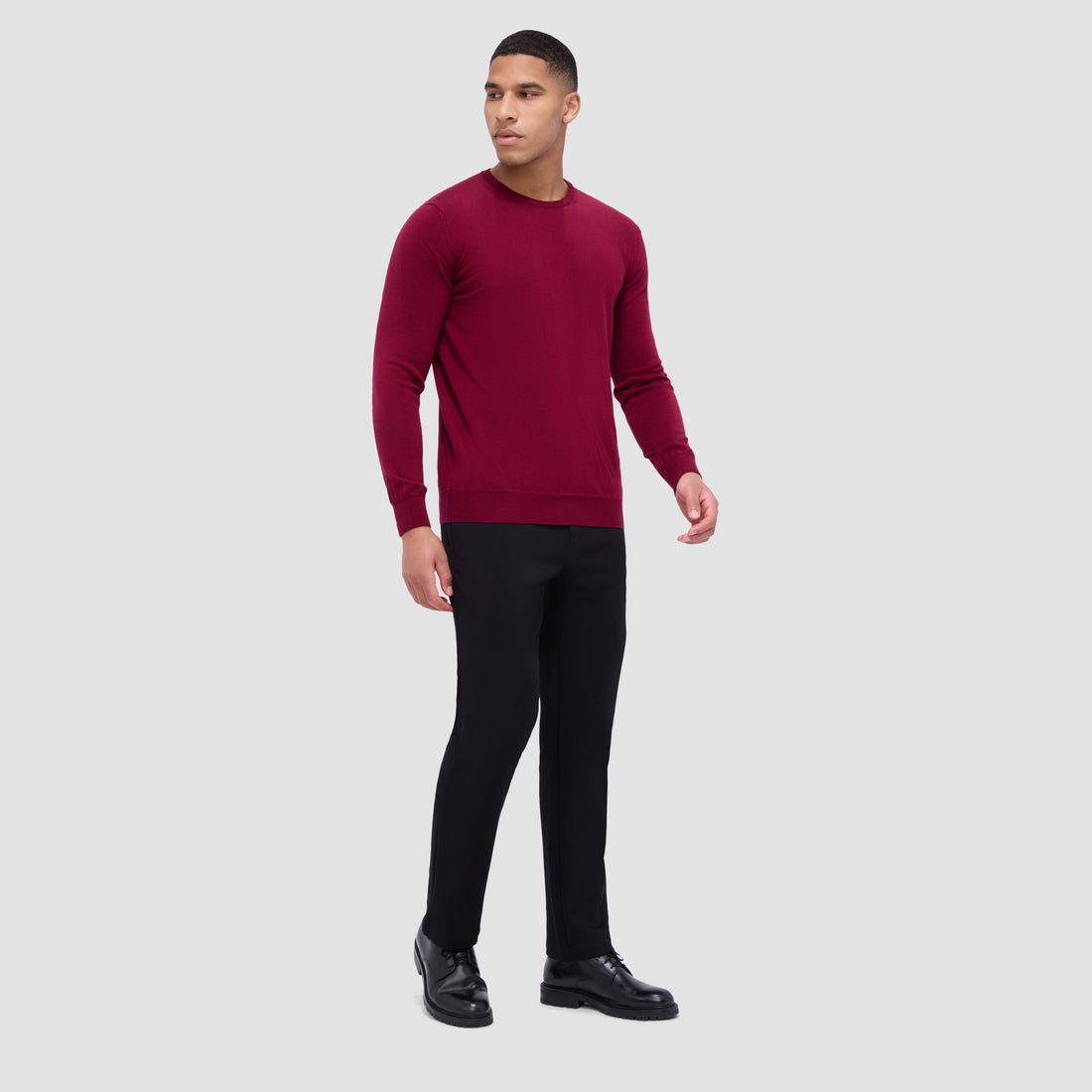 Scott Crew Neck Super Merino Sweater