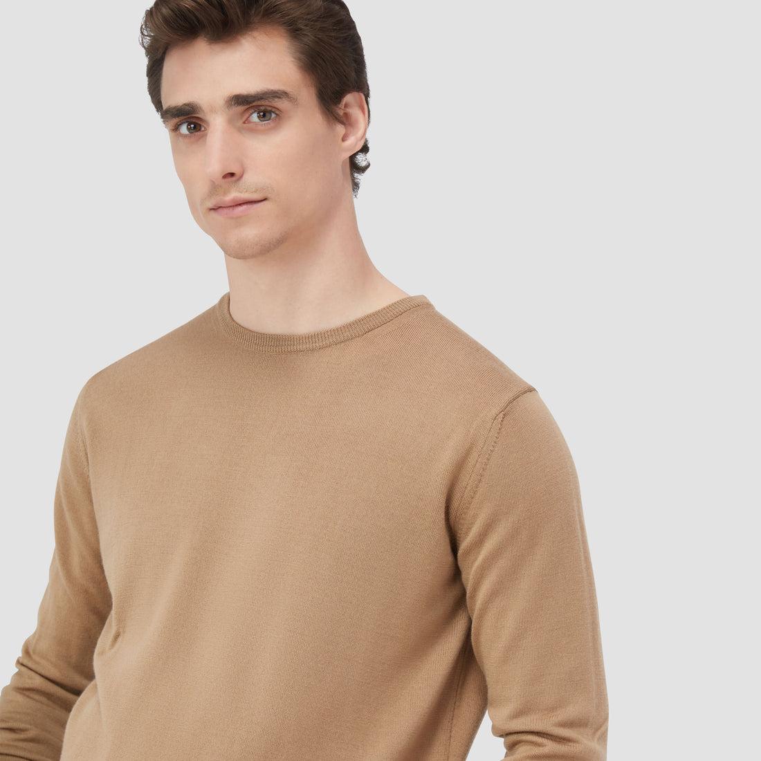 Scott Crew Neck Super Merino Sweater