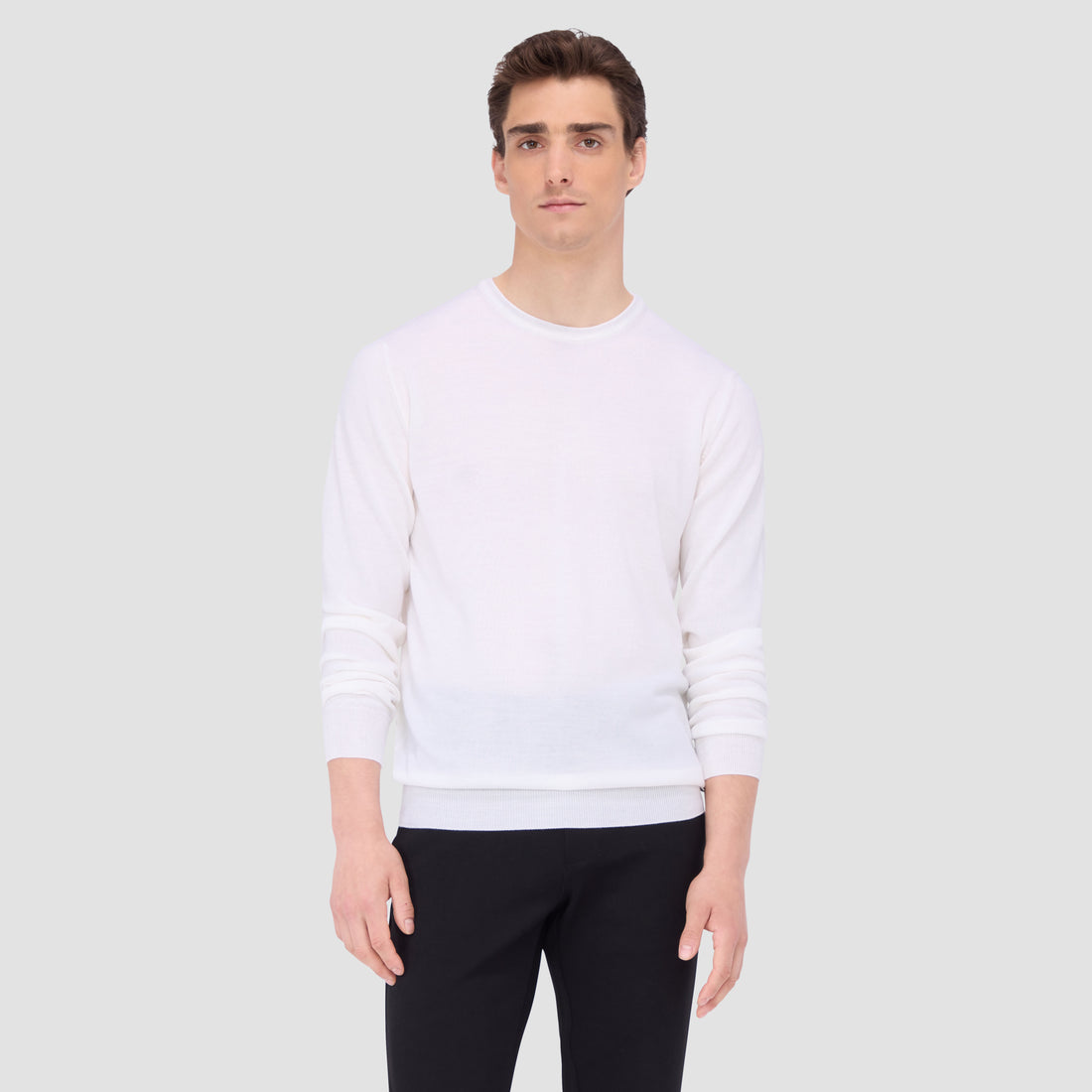 Scott Crew Neck Super Merino Sweater